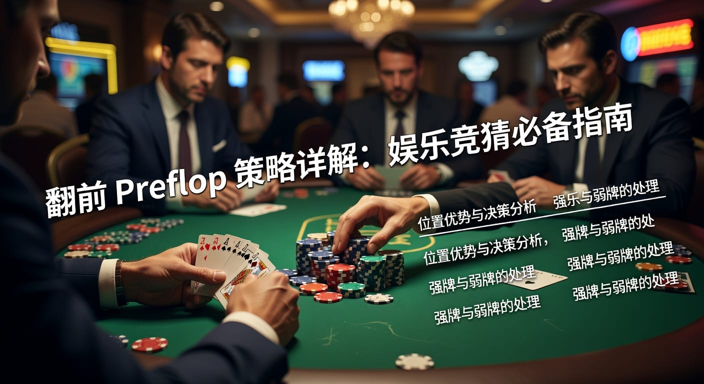 翻前 preflop 实战思路与牌局决策解析