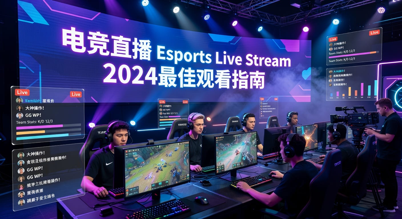 电竞直播 Esports Live Stream｜2026观赛与分析指南