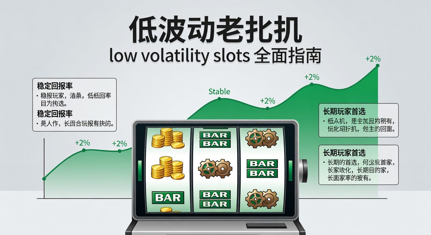 低波动老虎机 low volatility slots：2026年稳健玩法解析