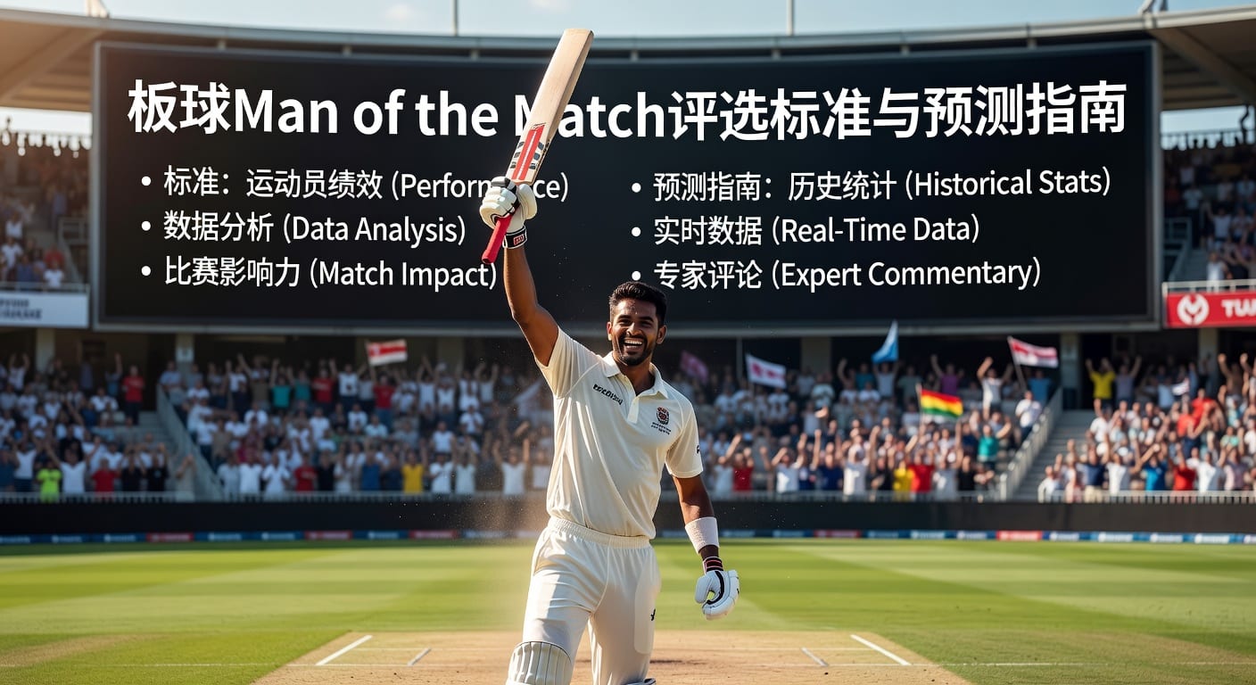 板球Man of the Match 评选逻辑与数据解读