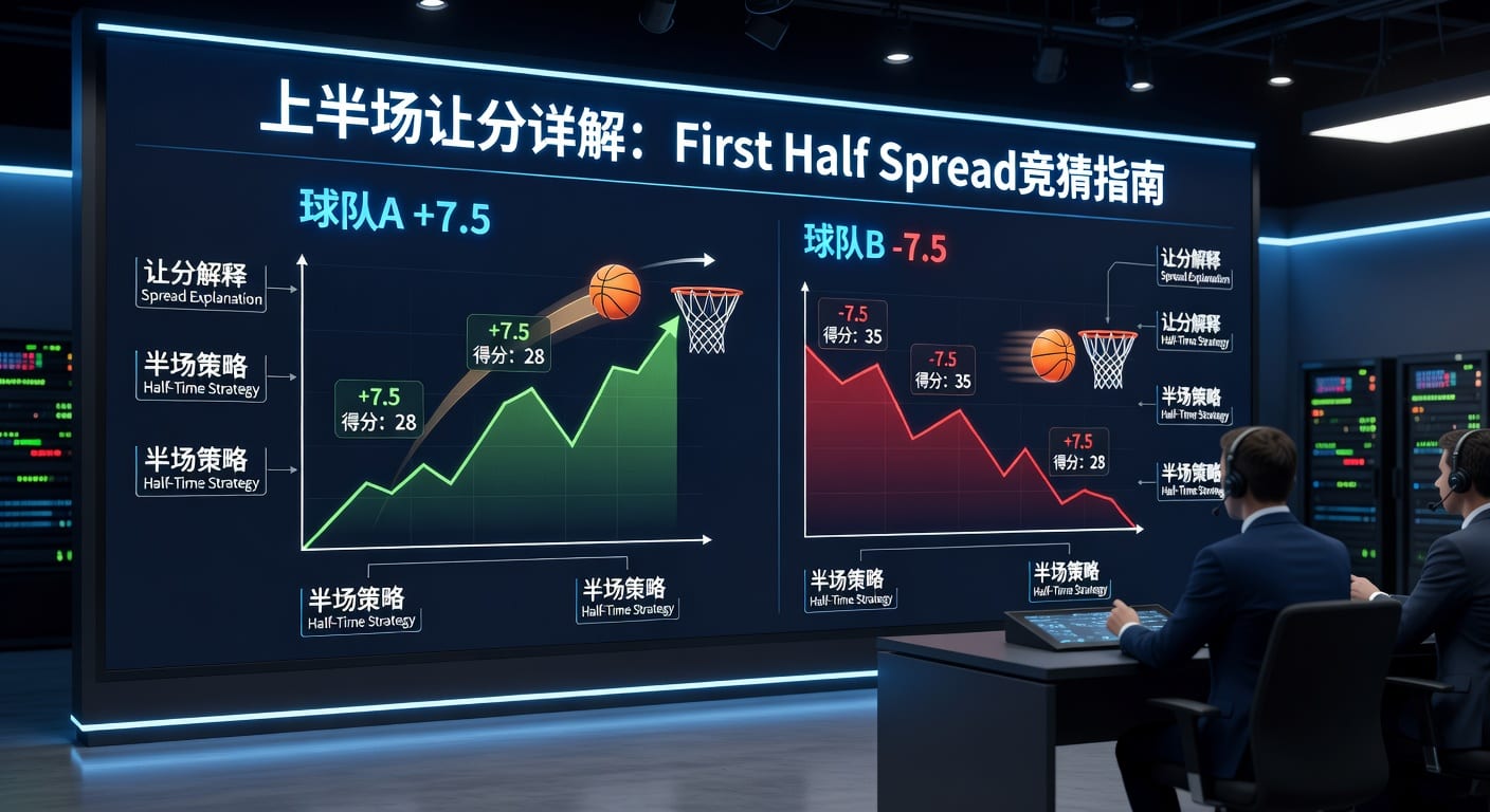 上半场让分 first half spread 实战判断与投注技巧
